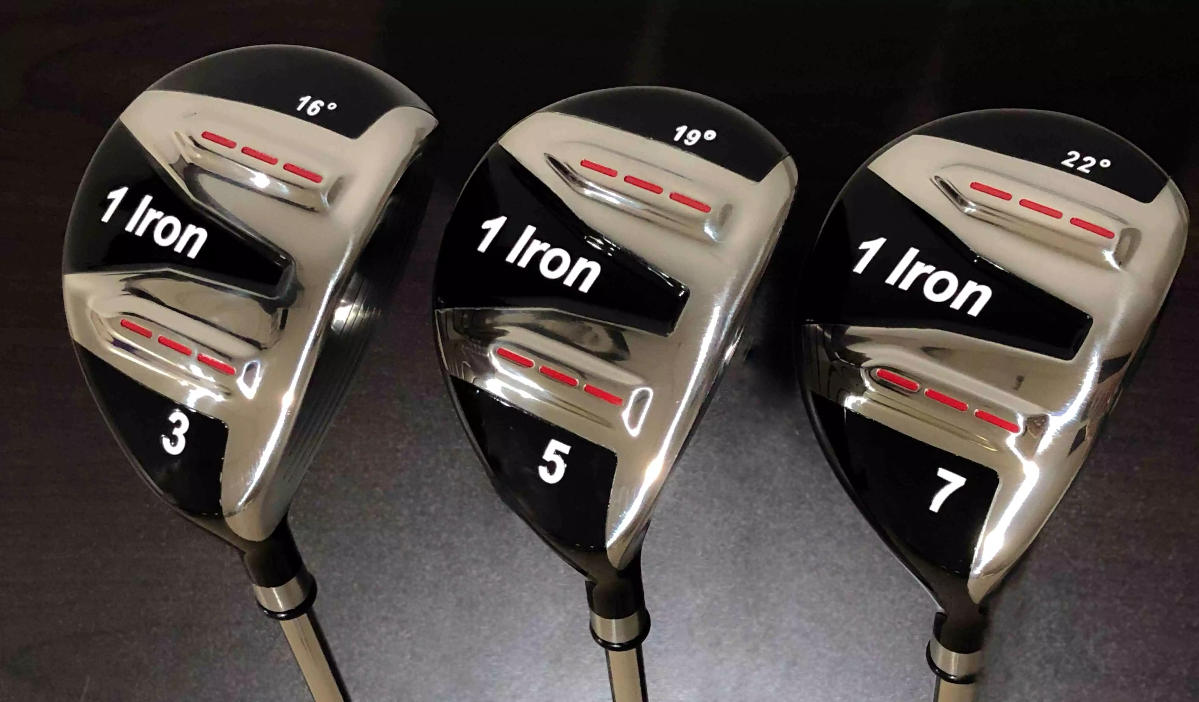 1 Iron Low-Profile Fairway Woods