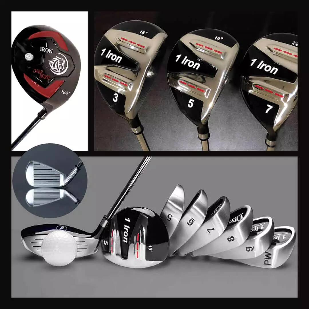 1 Iron Woods and Irons Combo Sets