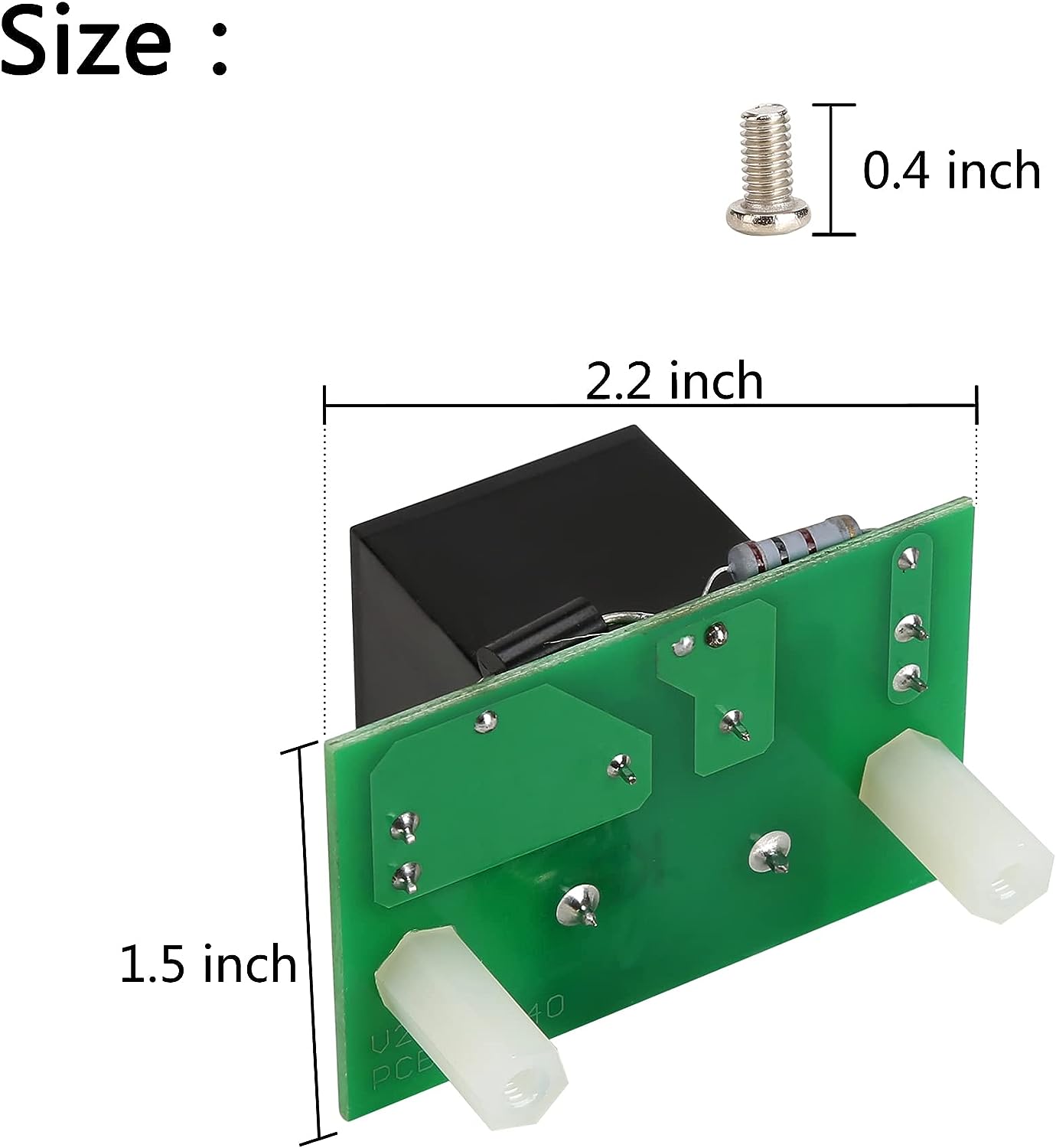 48 Volt PD3 Golf Cart Charger Relay Board Assembly for Club Car 2004+ - 10L0L