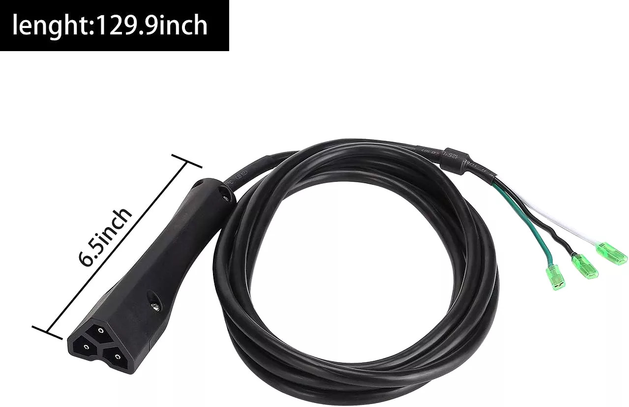 48V DC Cable Golf Cart Charging Cable for EZGO RXV & TXT 2008-up - 10L0L