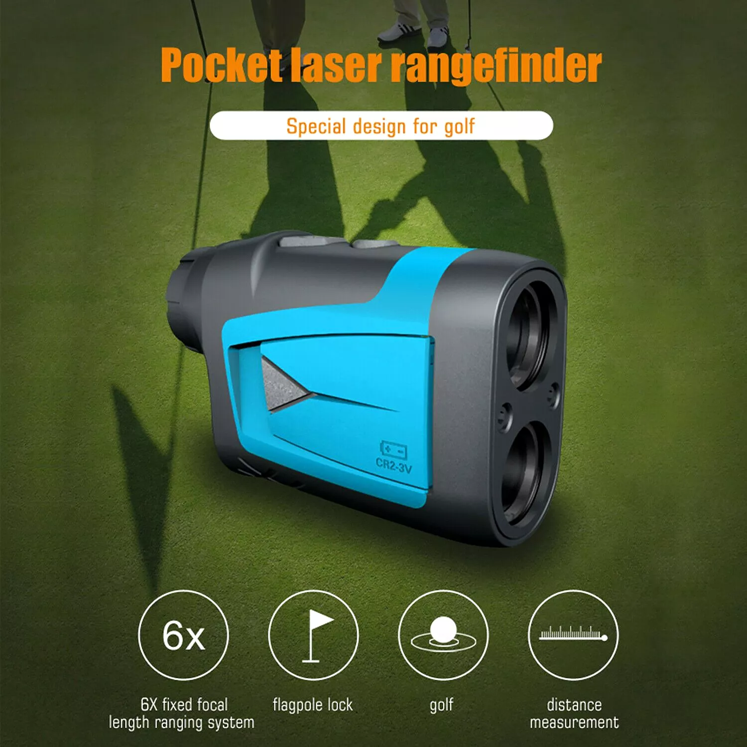 650 Yards Laser Range Finder - Premium Golf Rangefinder