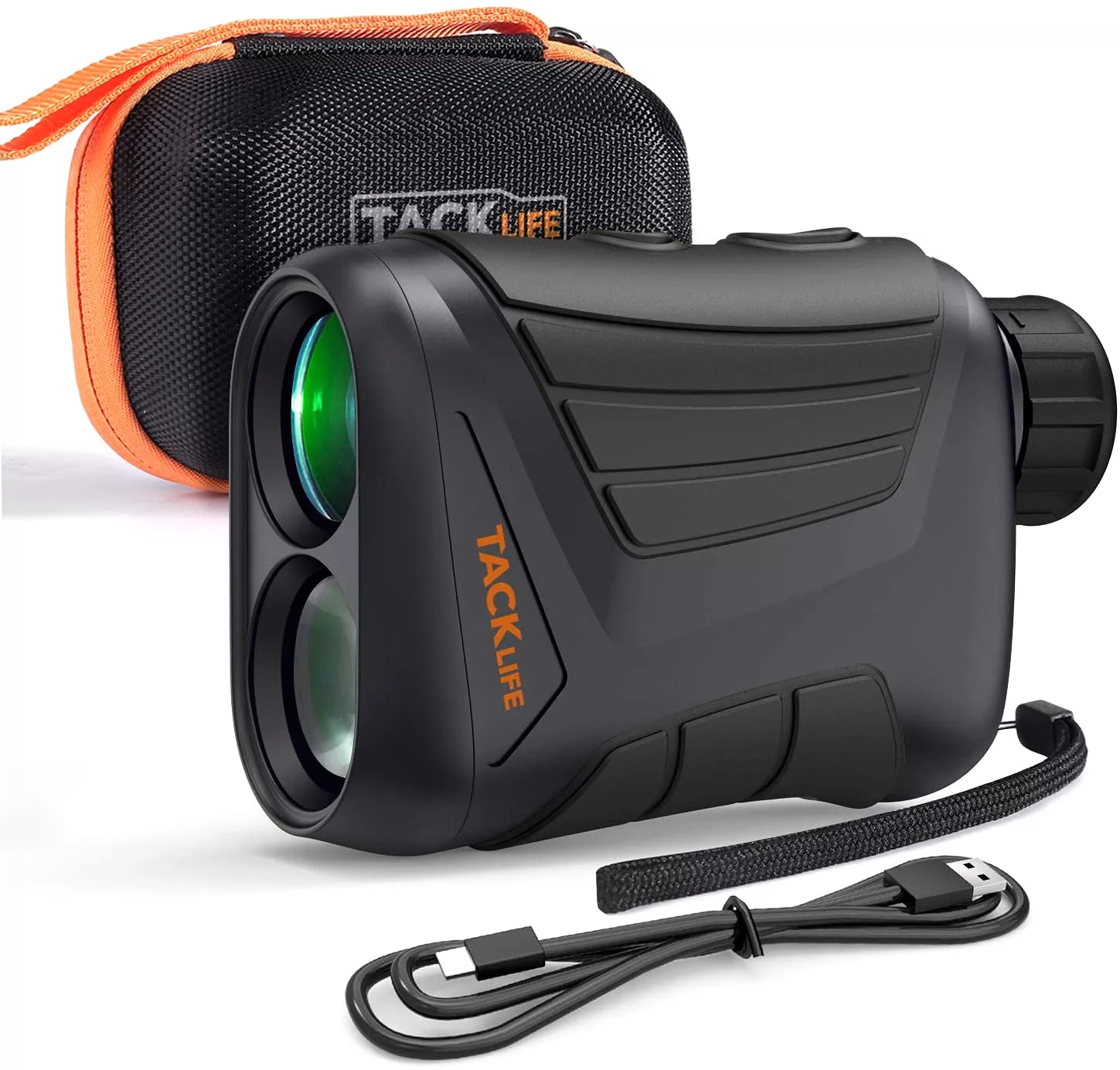 900 Yard Laser Range Finder - Golf RangeFinder 7X with Pin/Range/Speed/Scanning