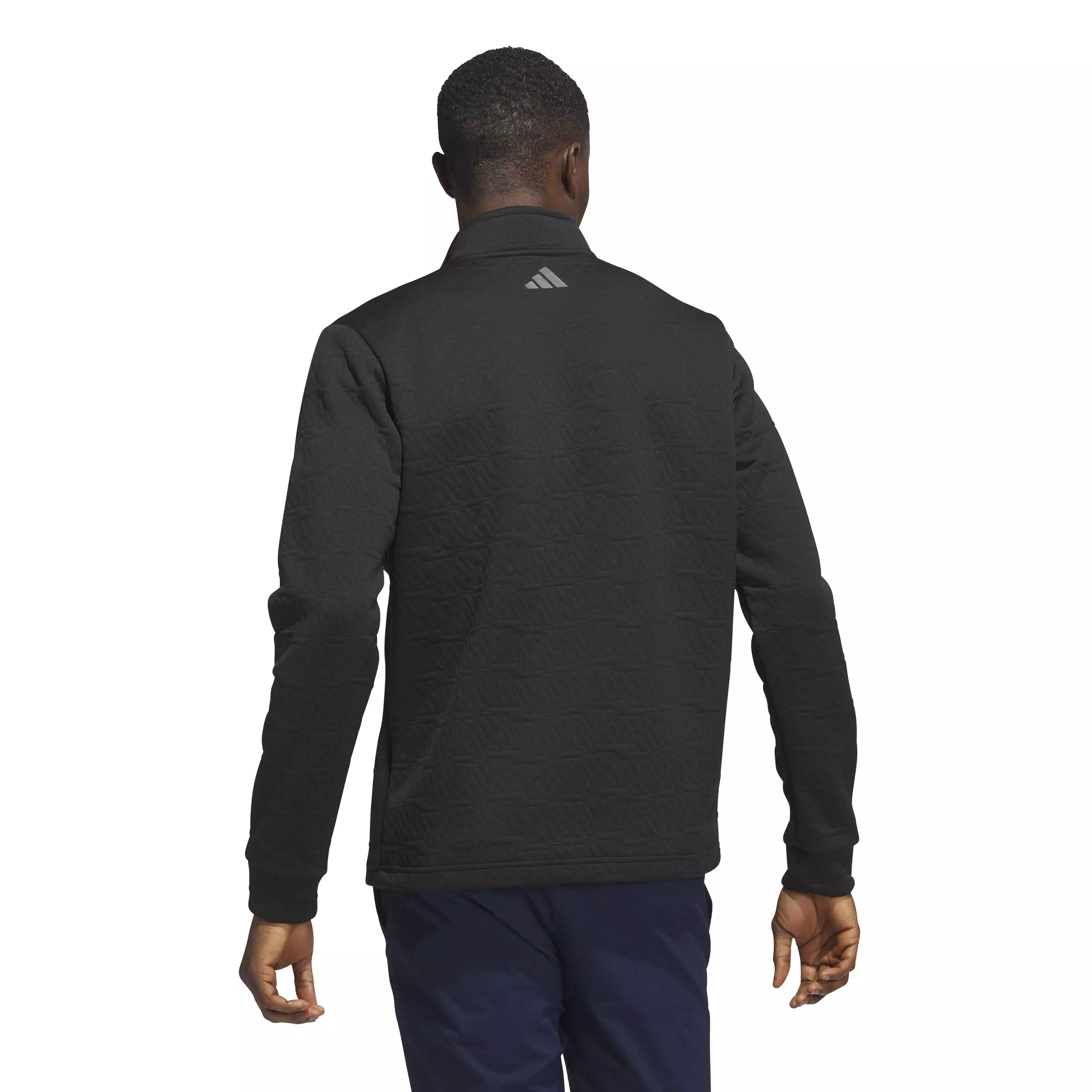 adidas Golf DWR Quater Zip Pullover - Black