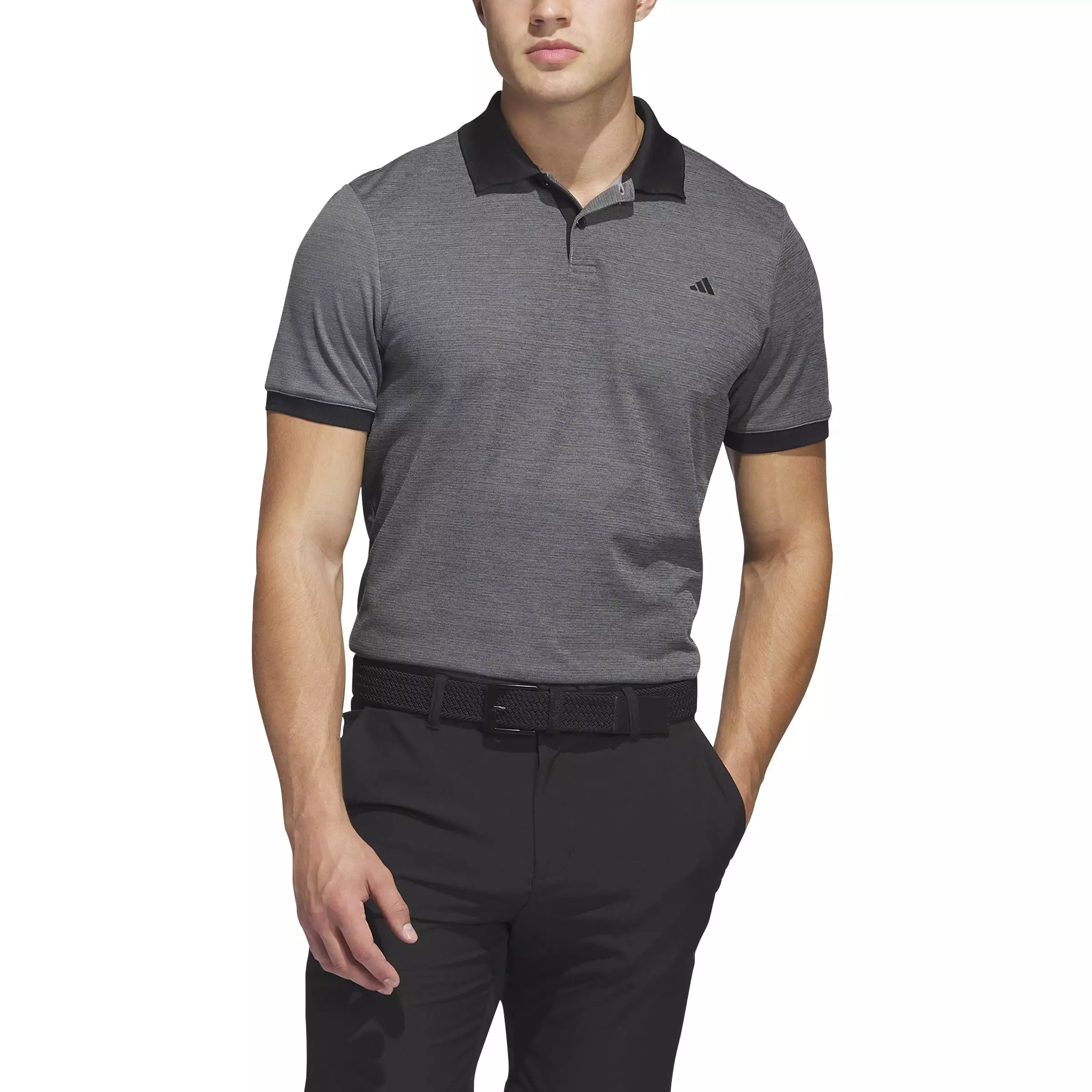 adidas Golf No Show Polo - Black SS23