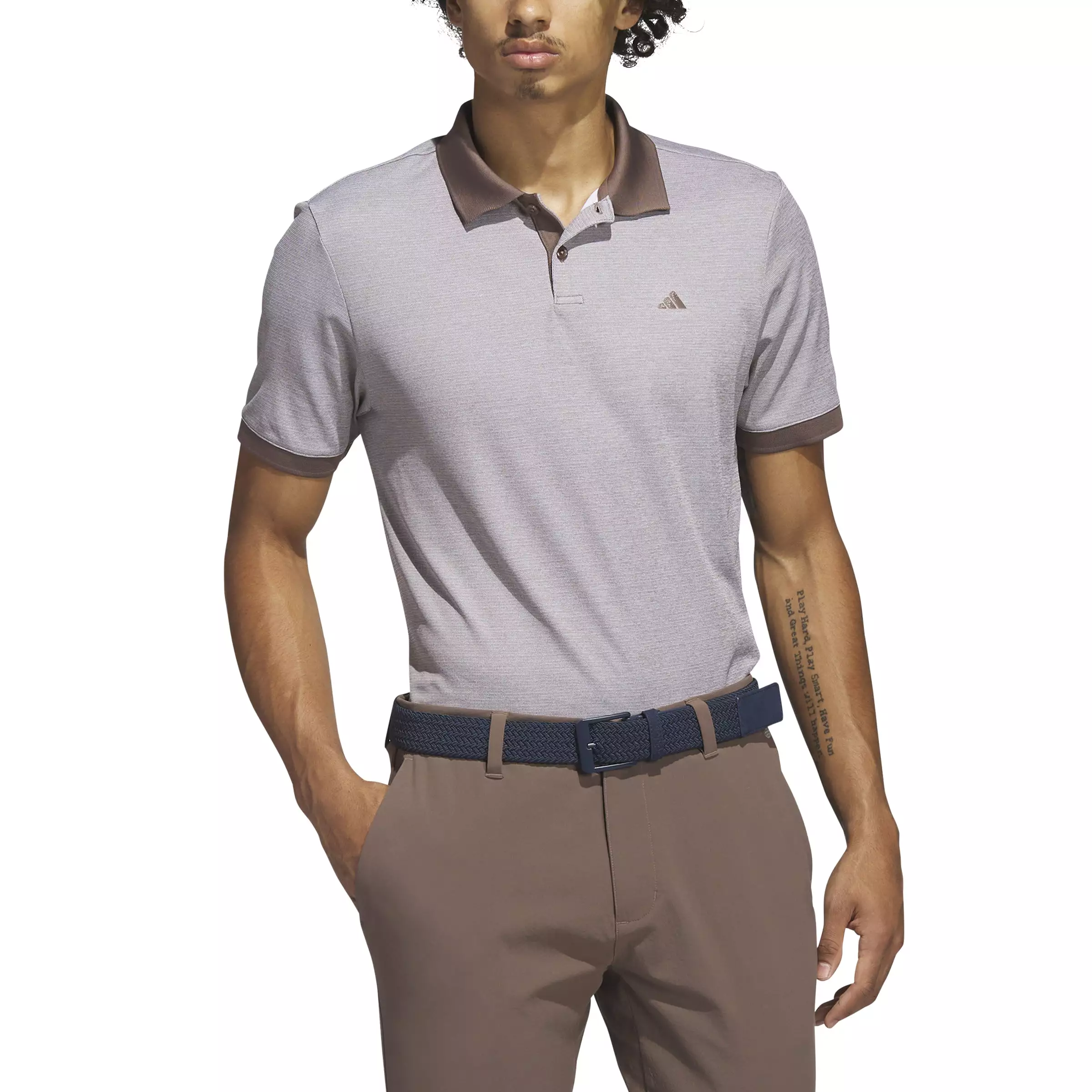 adidas Golf No Show Polo - Earth Strata SS23