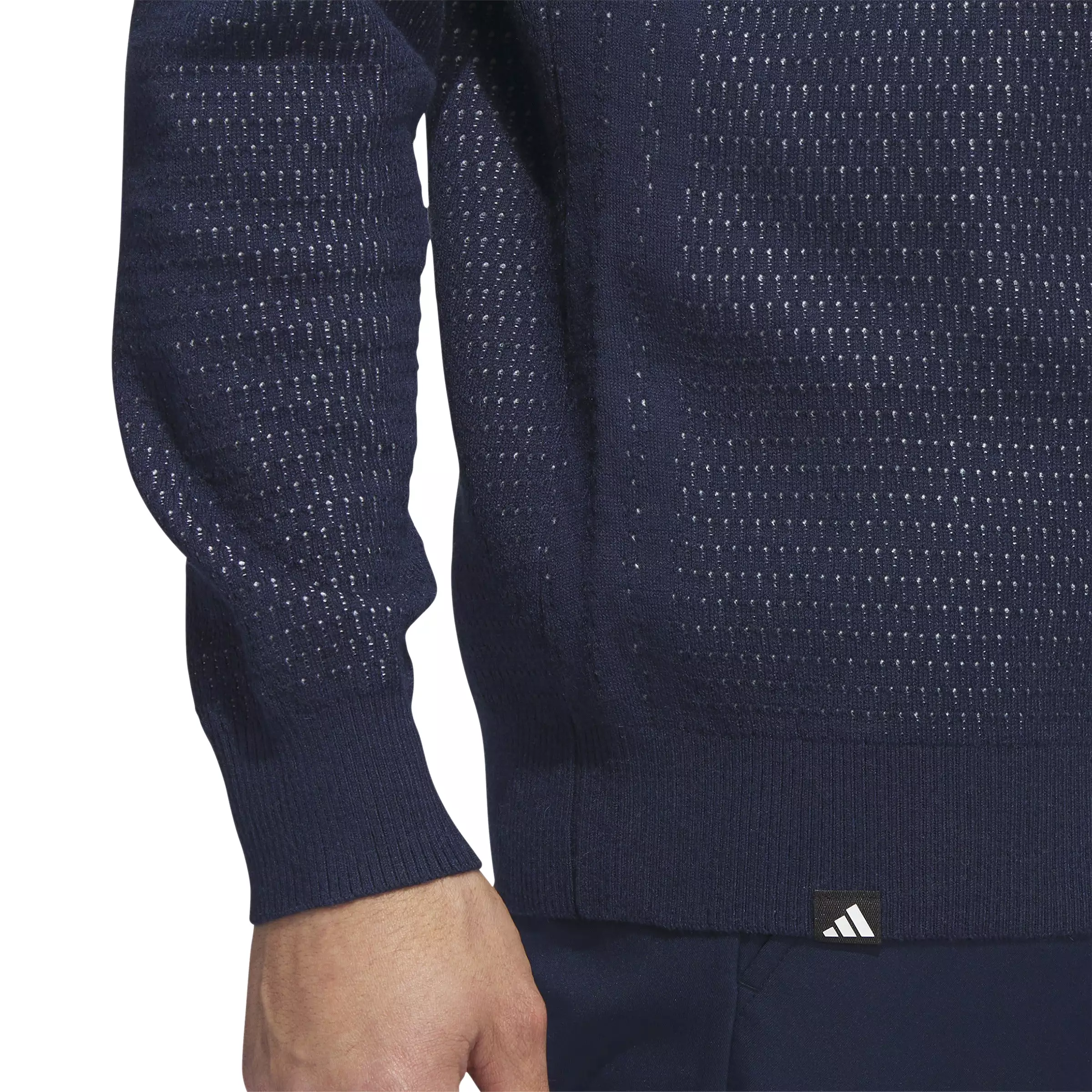 adidas Golf Primeknit Crewneck - Navy SS23