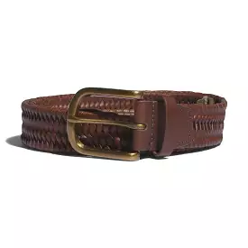 adidas golf woven leather belt