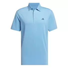 adidas Ultimate365 Solid Golf Polo Shirt - Semi blue burst