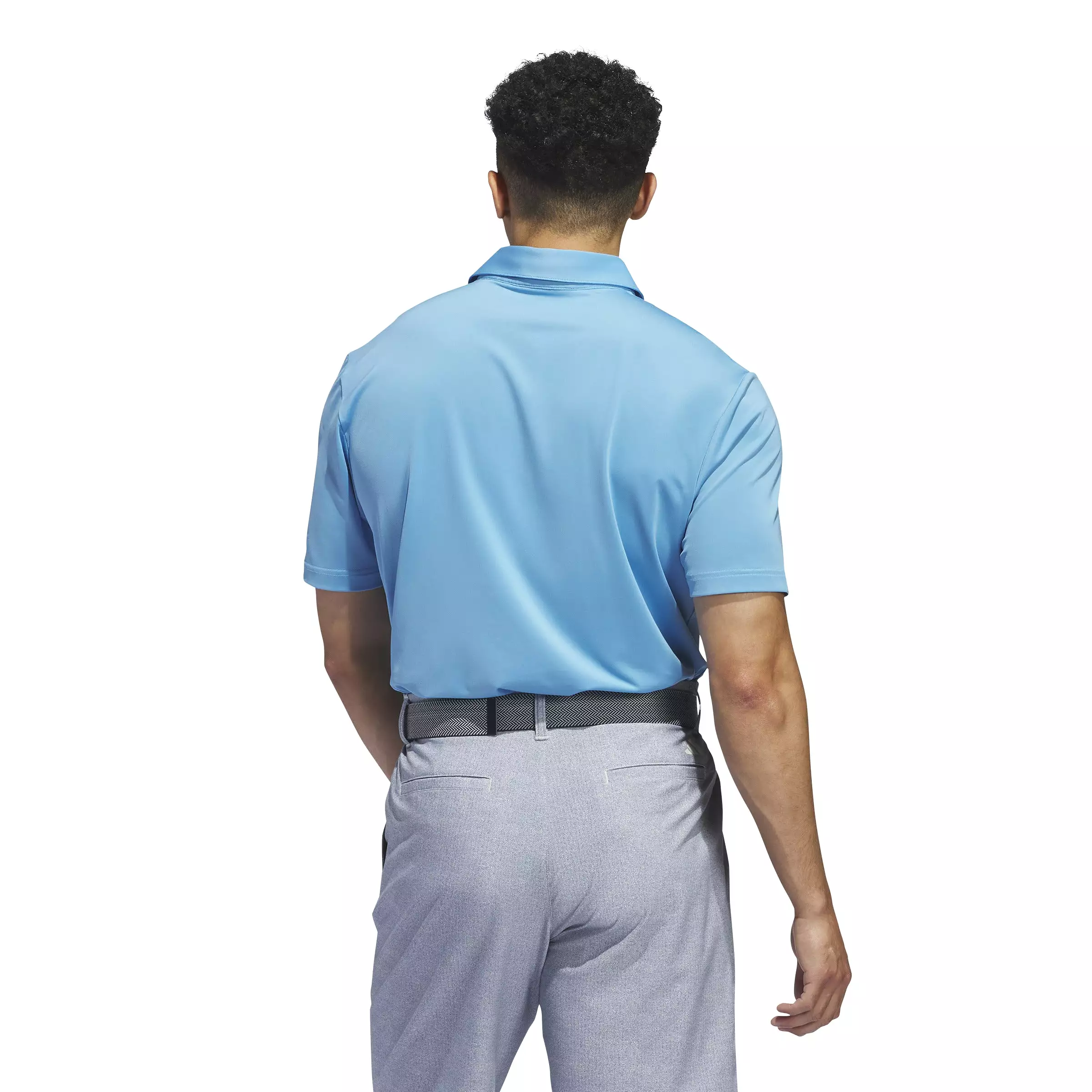 adidas Ultimate365 Solid Golf Polo Shirt - Semi blue burst