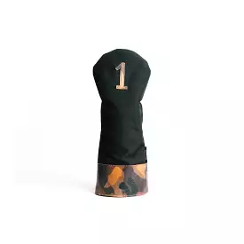 Americana Edition Cordura Nylon and Camo leather golf Headcover Driver