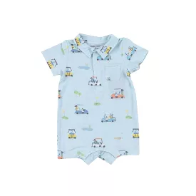 Angel Dear - Blue Golf Cart Polo Shortie