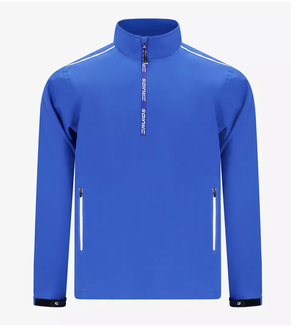 AQUA SHIELD 1/4 ZIP RAIN JACKET - BLUE