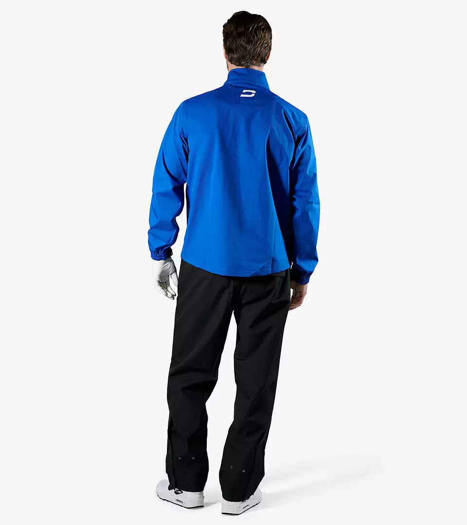 AQUA SHIELD 1/4 ZIP RAIN JACKET - BLUE