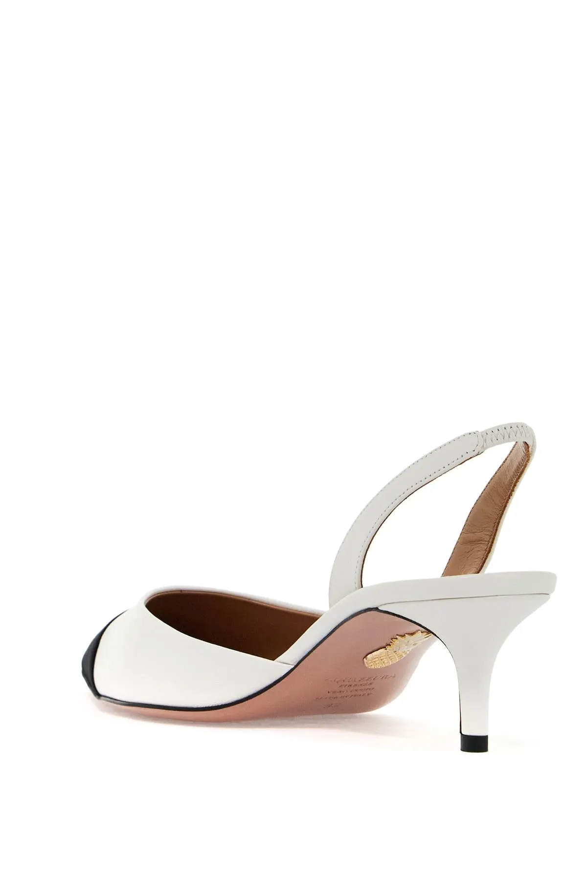 Aquazzura Milanese Slingback   White