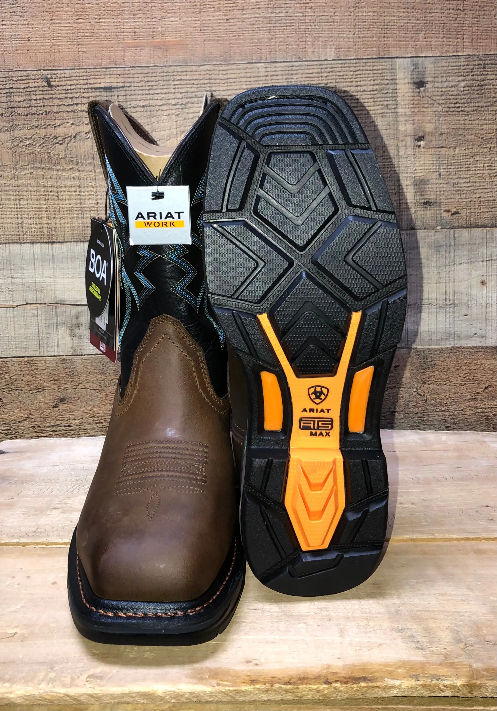 Ariat Workhog XT BOA CT - Earth/Black