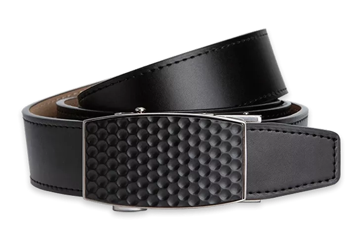 Aston Eagle Black, 1 3/8 Strap, Golf Belt