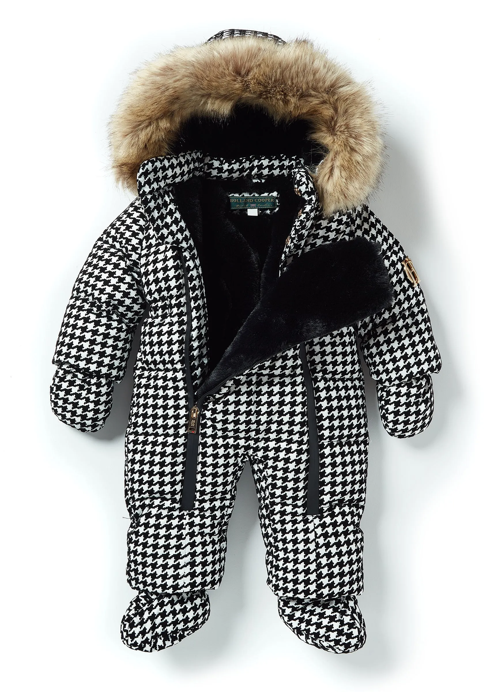 Baby Snowsuit (Houndstooth)