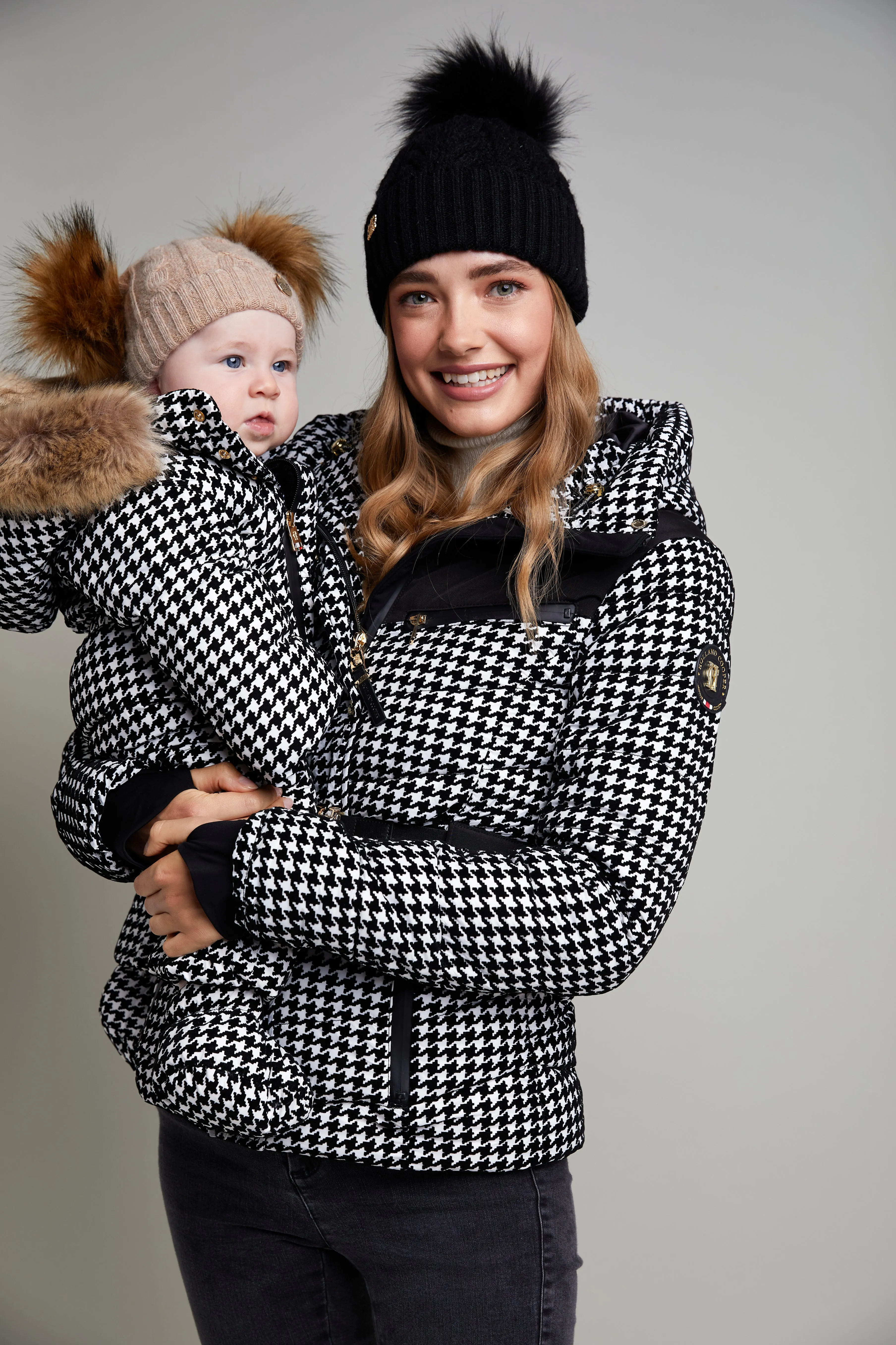 Baby Snowsuit (Houndstooth)