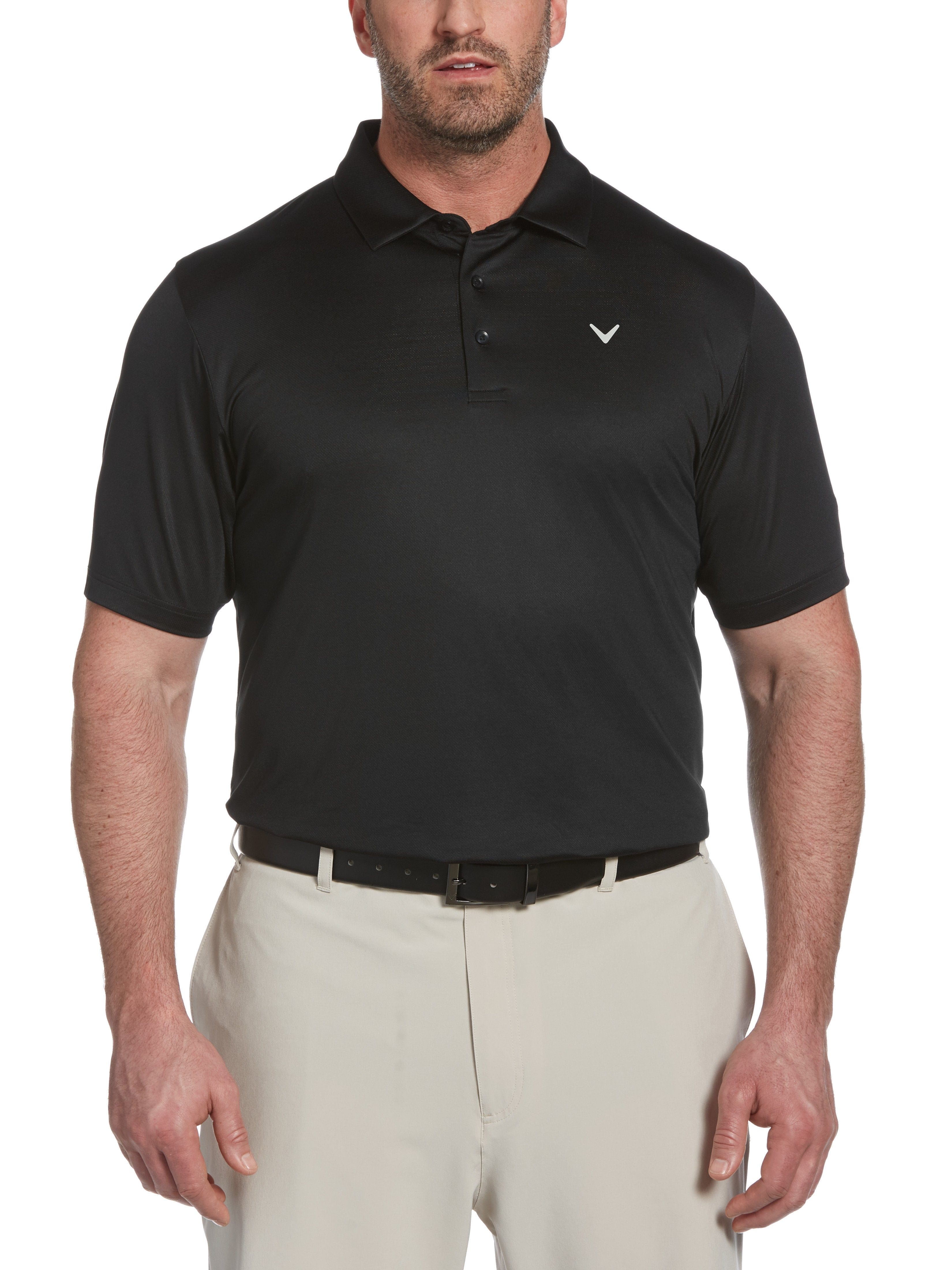 Big & Tall Solid Swing Tech Polo