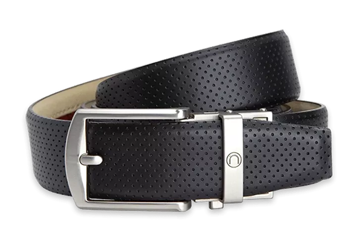 Birdie Matte Black, 1 3/8 Strap, Golf Belt