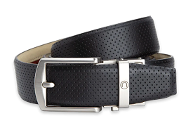 Birdie Matte Black, 1 3/8 Strap, Golf Belt