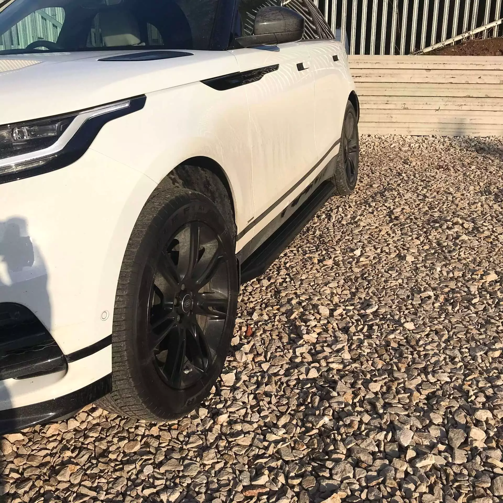 Black Raptor Side Steps Running Boards for Range Rover Velar 2017+