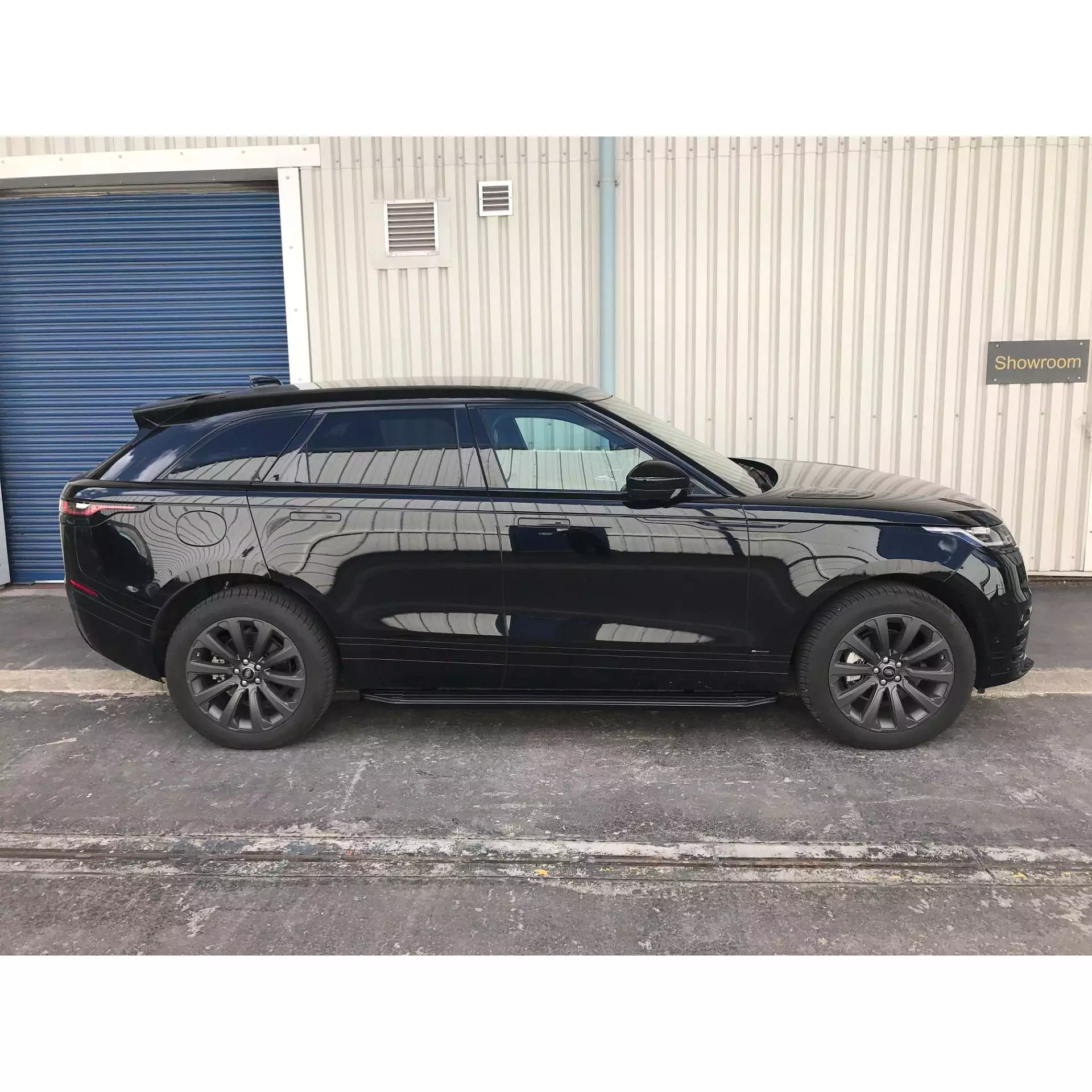 Black Raptor Side Steps Running Boards for Range Rover Velar 2017+