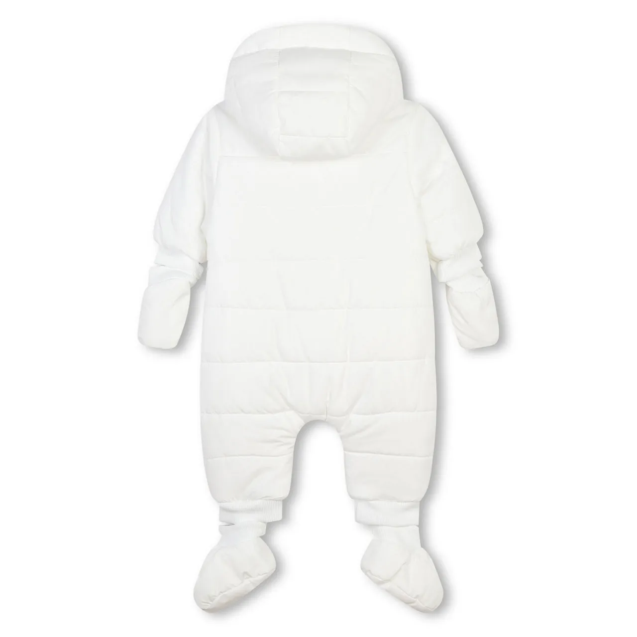 BOSS KIDS Logo Padded Snowsuit - Cream