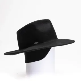 Canadian Hat | Florance | Large Fedora with Earflaps | Women's