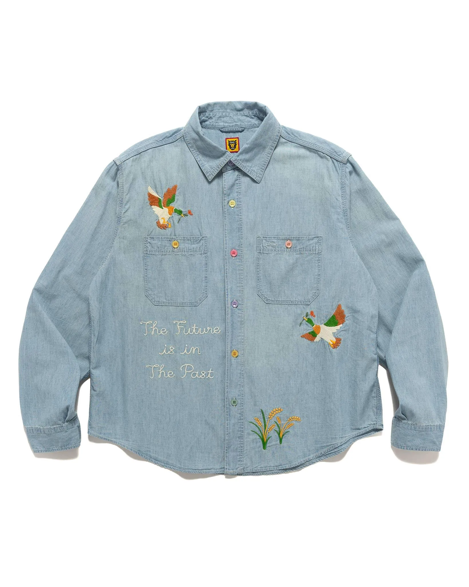 Chambray Work Shirt Indigo