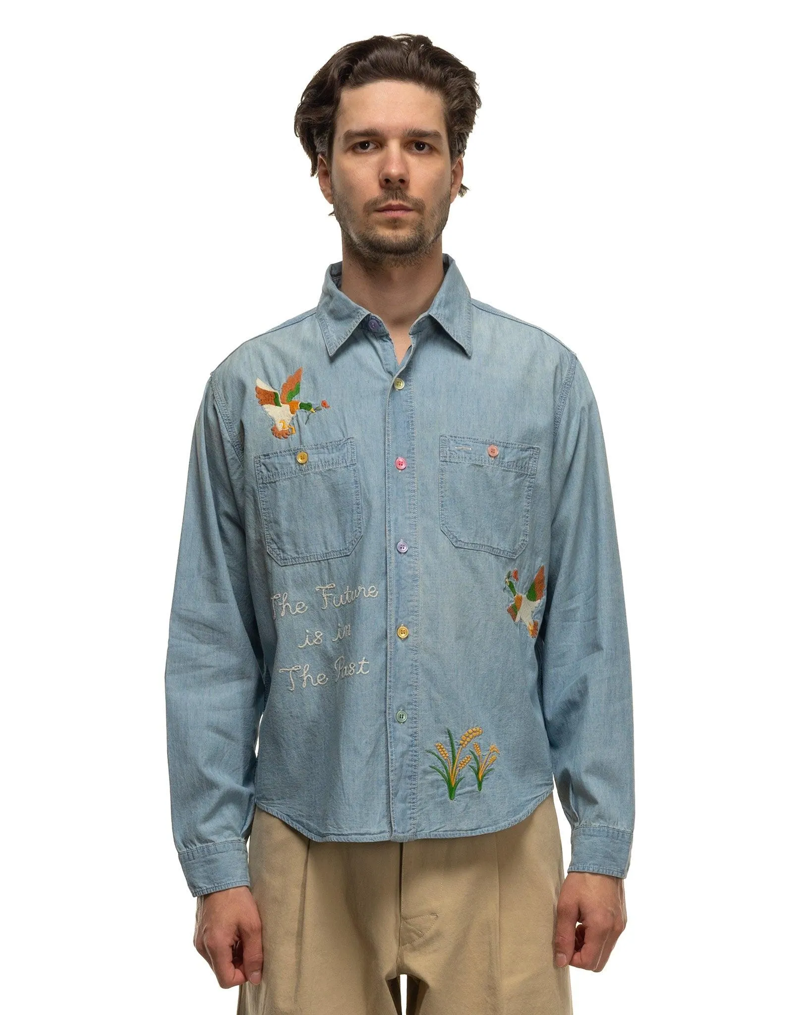 Chambray Work Shirt Indigo