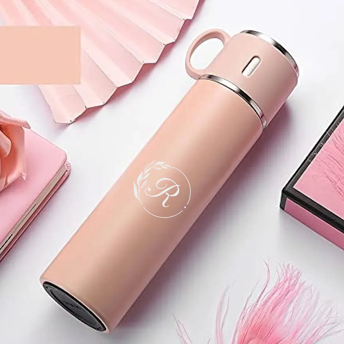 Customised Thermos Bottle With Cups Set for Travel Outdoor