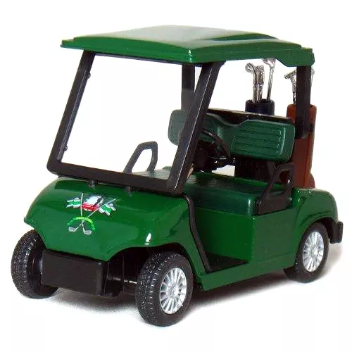 Die-cast Metal Golf Cart Model - Golf Cart Toys