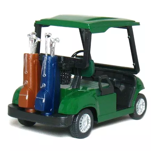 Die-cast Metal Golf Cart Model - Golf Cart Toys