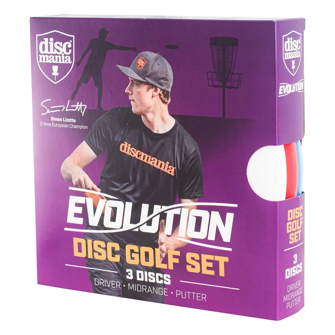 Discmania Evolution GEO Line Box Starter Set