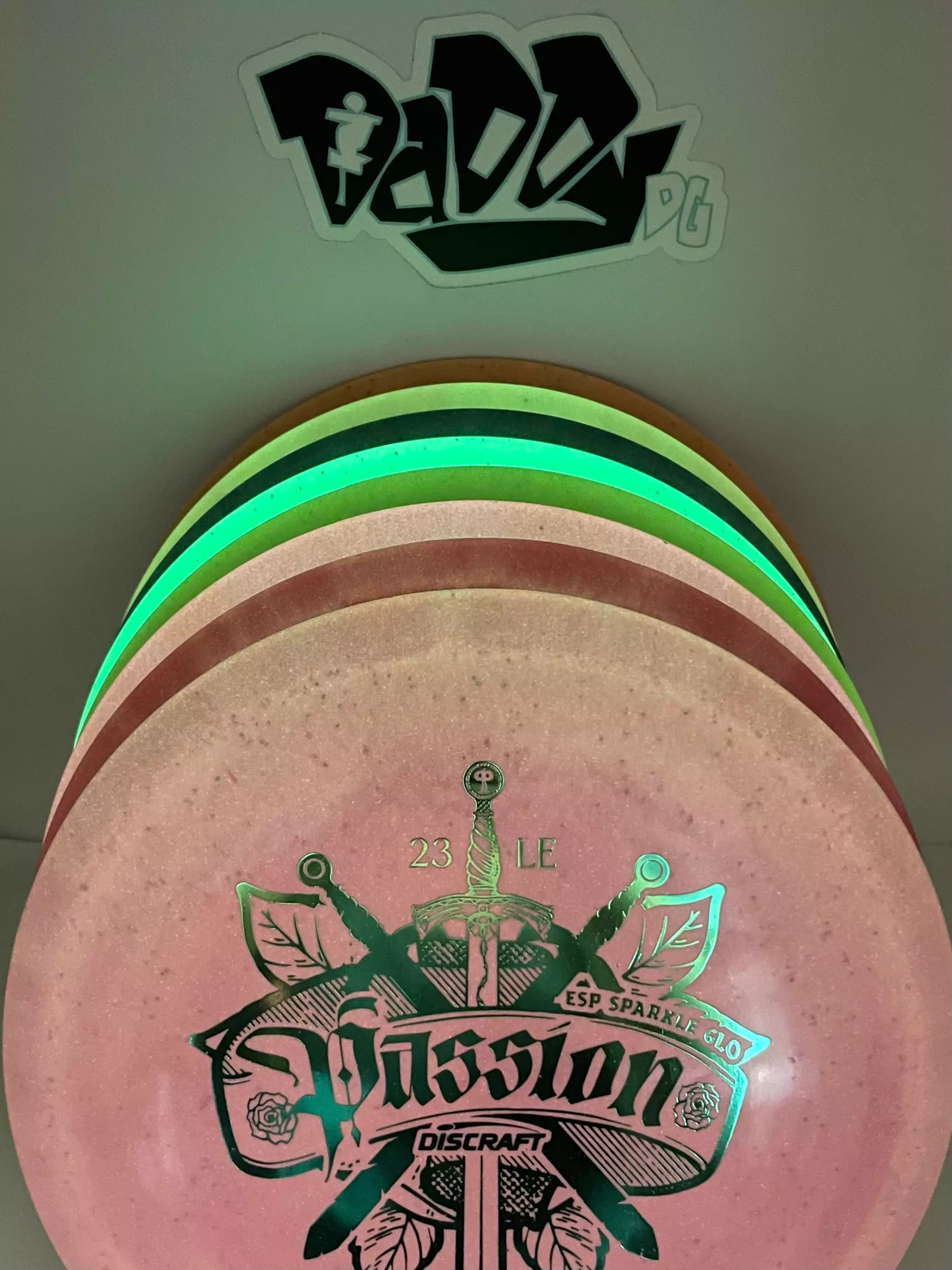 Discraft ESP Sparkle Glo 2023 Ledgestone Passion Fairway Driver