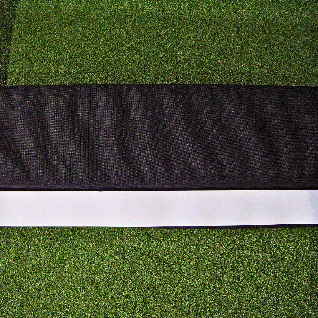 DIY Golf Simulator Impact Screen Pelmet Kit  - Black Foam Edge Border