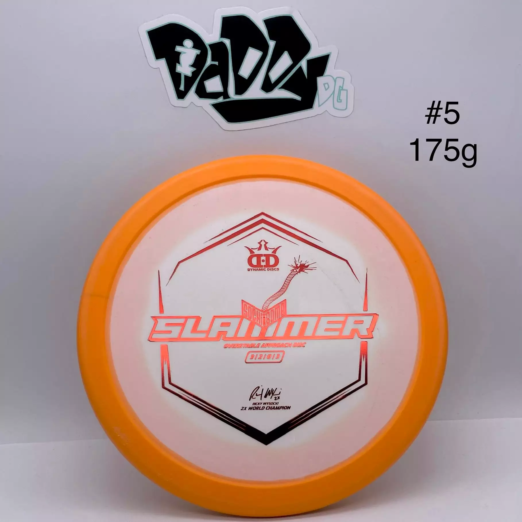 Dynamic Discs Classic Supreme Orbit Sockibomb Slammer Ignite V1 Stamped Putt & Approach