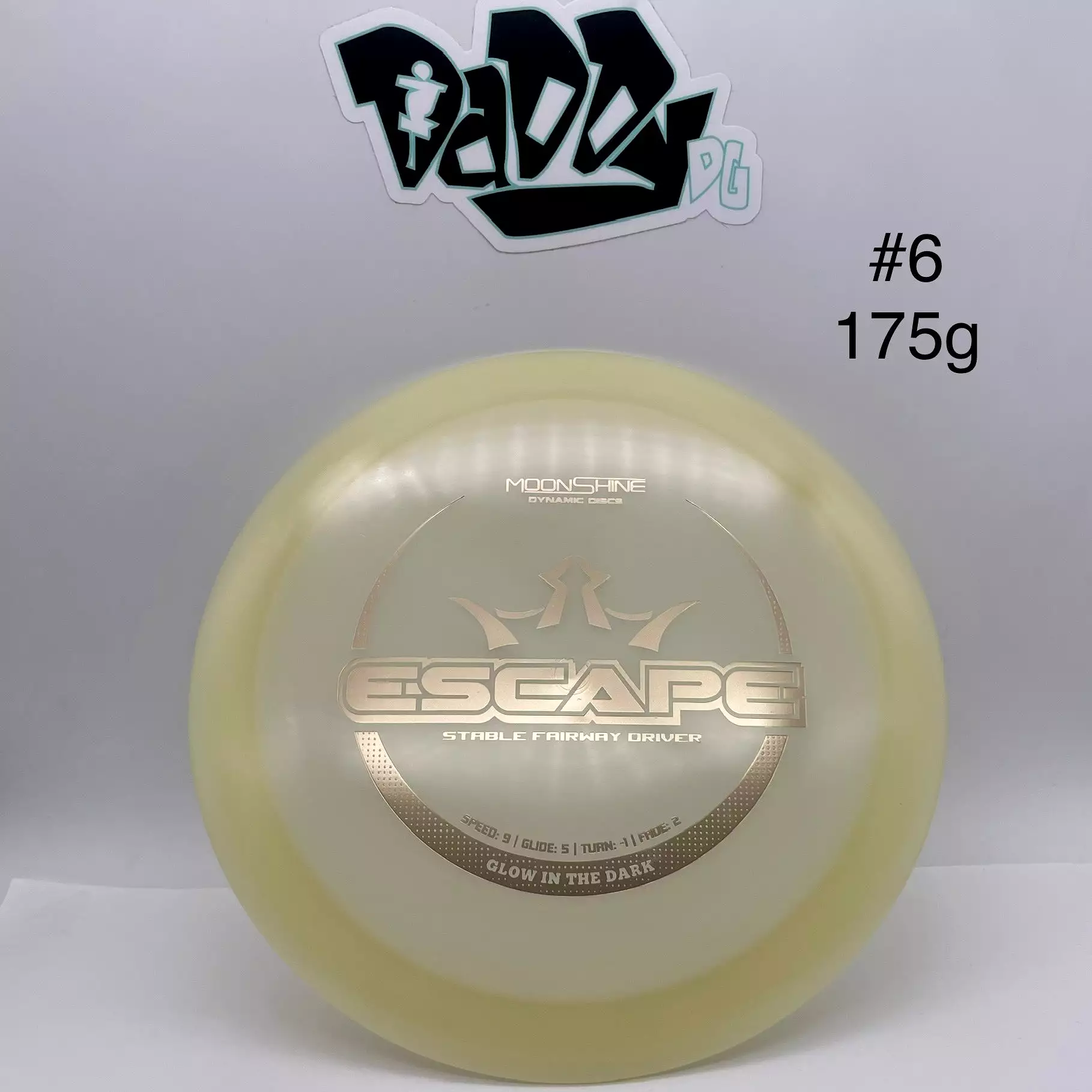 Dynamic Discs Escape Moonshine Fairway Driver