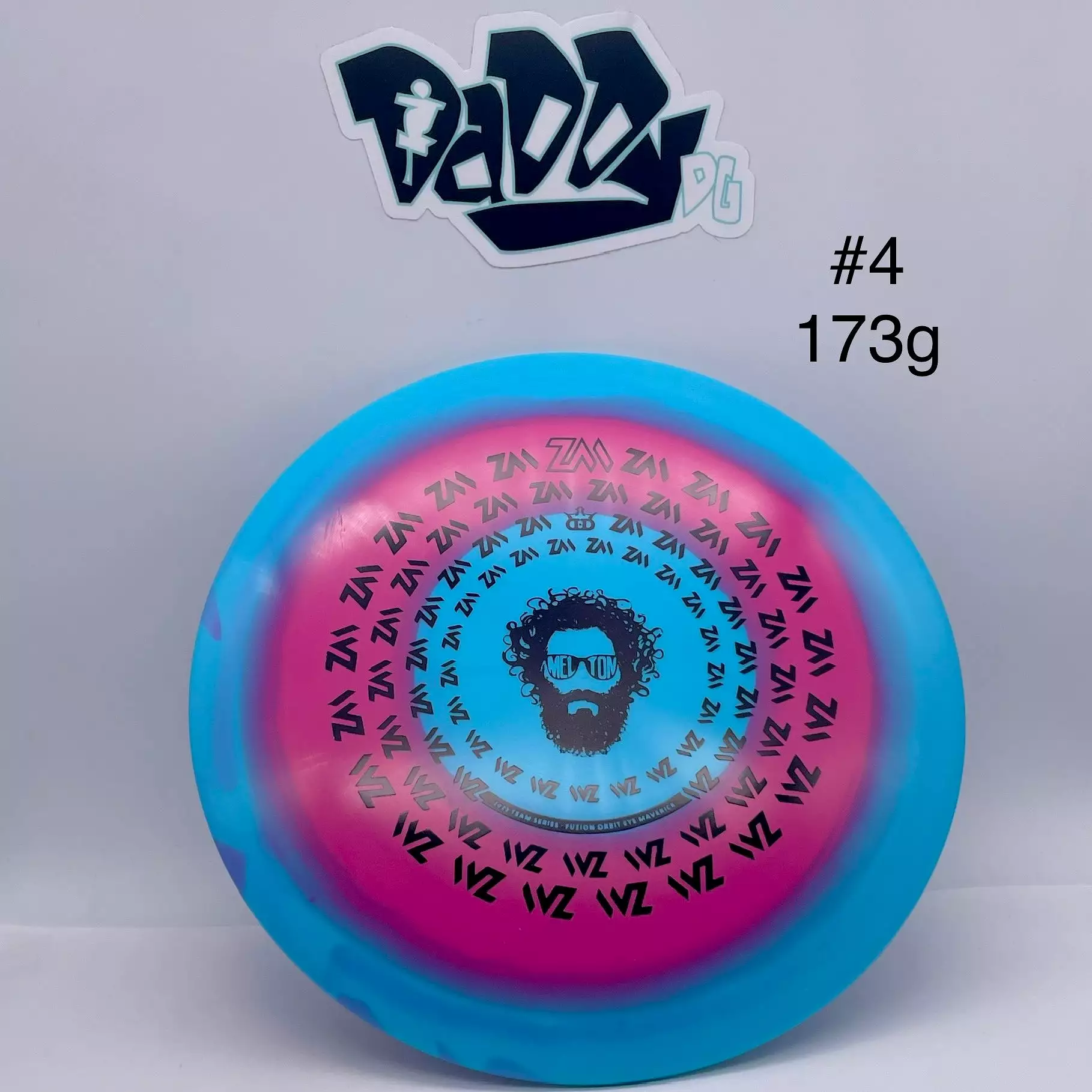 Dynamic Discs Fuzion Orbit Eye Maverick Zach Melton 2023 Tour Series Stamped Fairway Driver