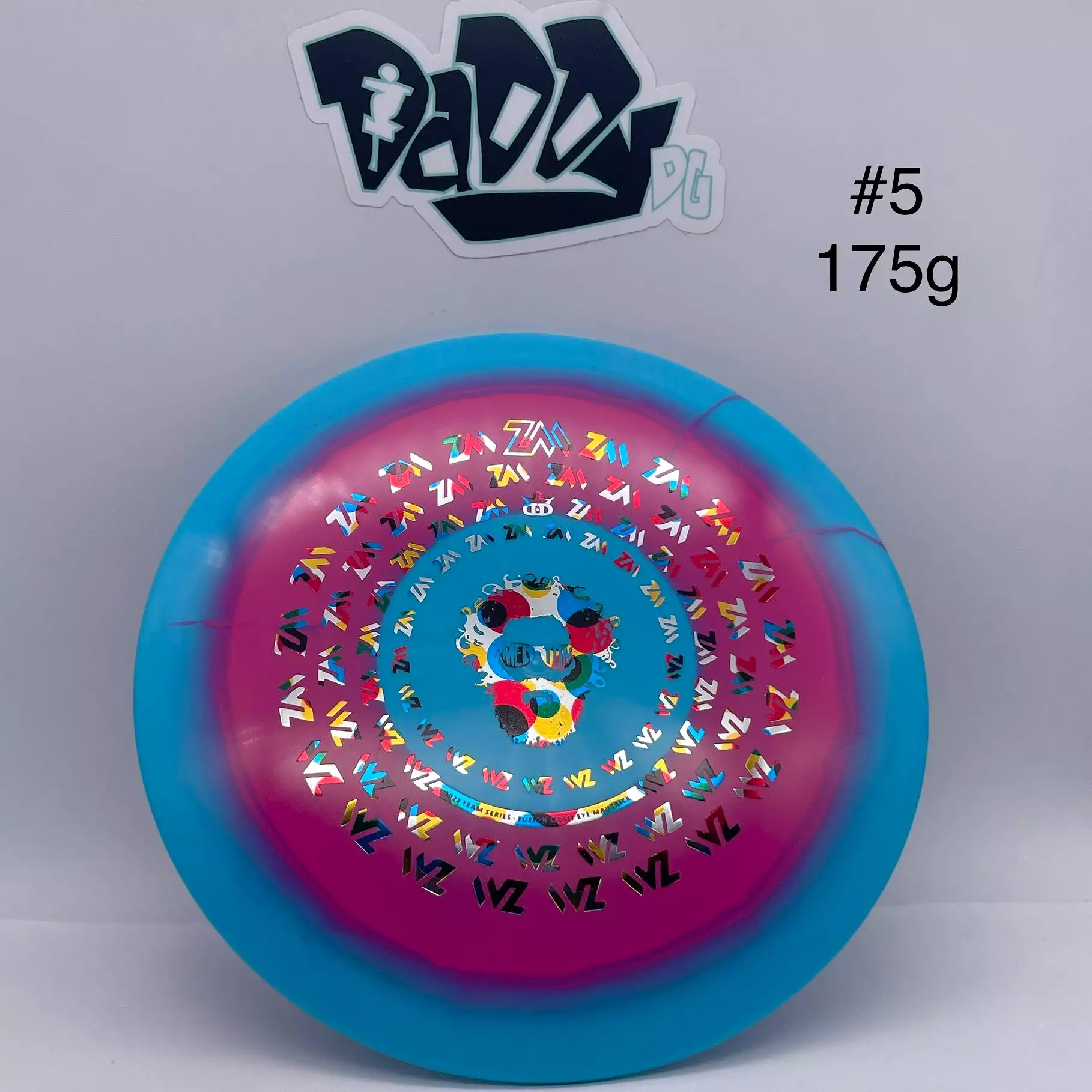 Dynamic Discs Fuzion Orbit Eye Maverick Zach Melton 2023 Tour Series Stamped Fairway Driver