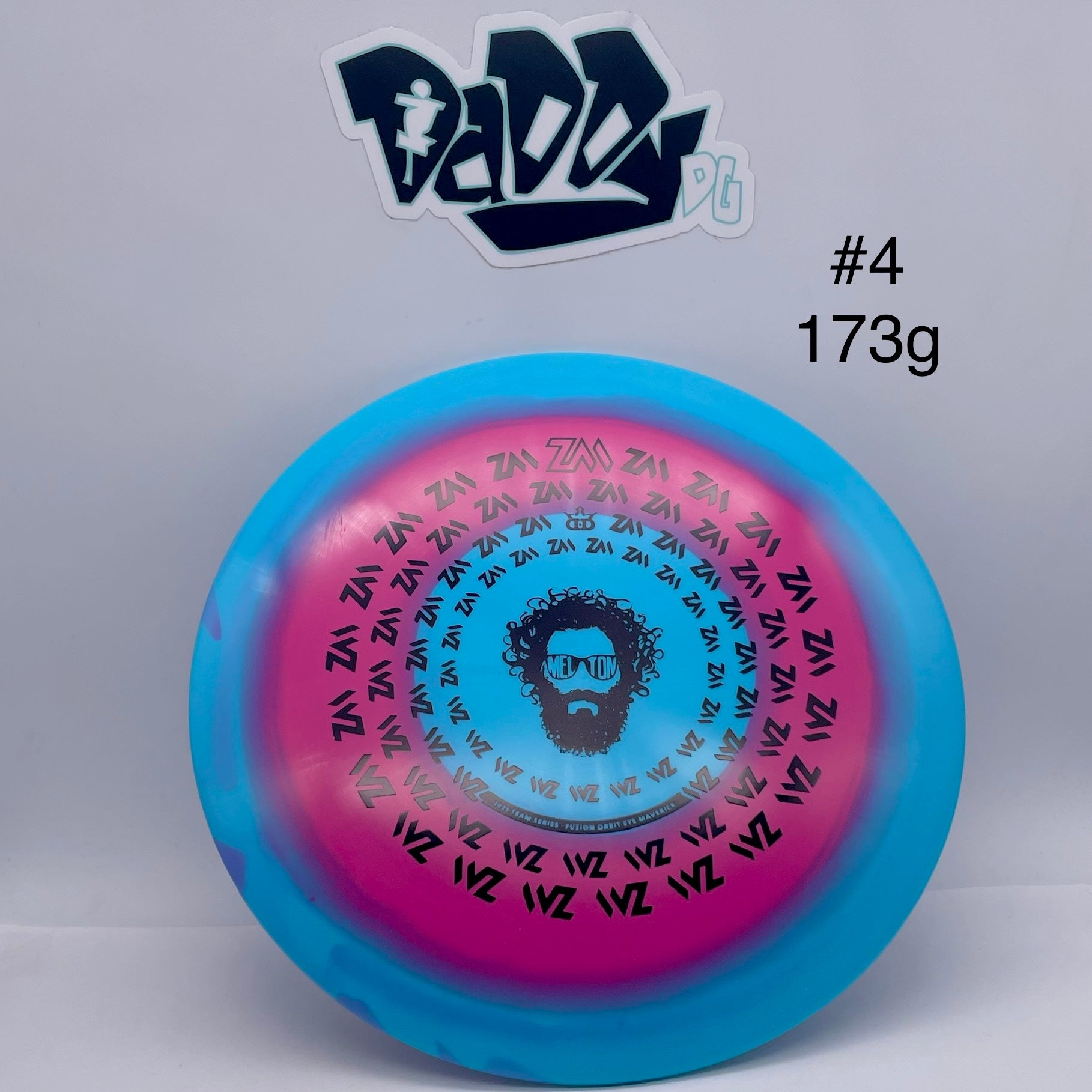 Dynamic Discs Fuzion Orbit Eye Maverick Zach Melton 2023 Tour Series Stamped Fairway Driver