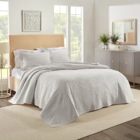 Ella European Matelassé Coverlet Set