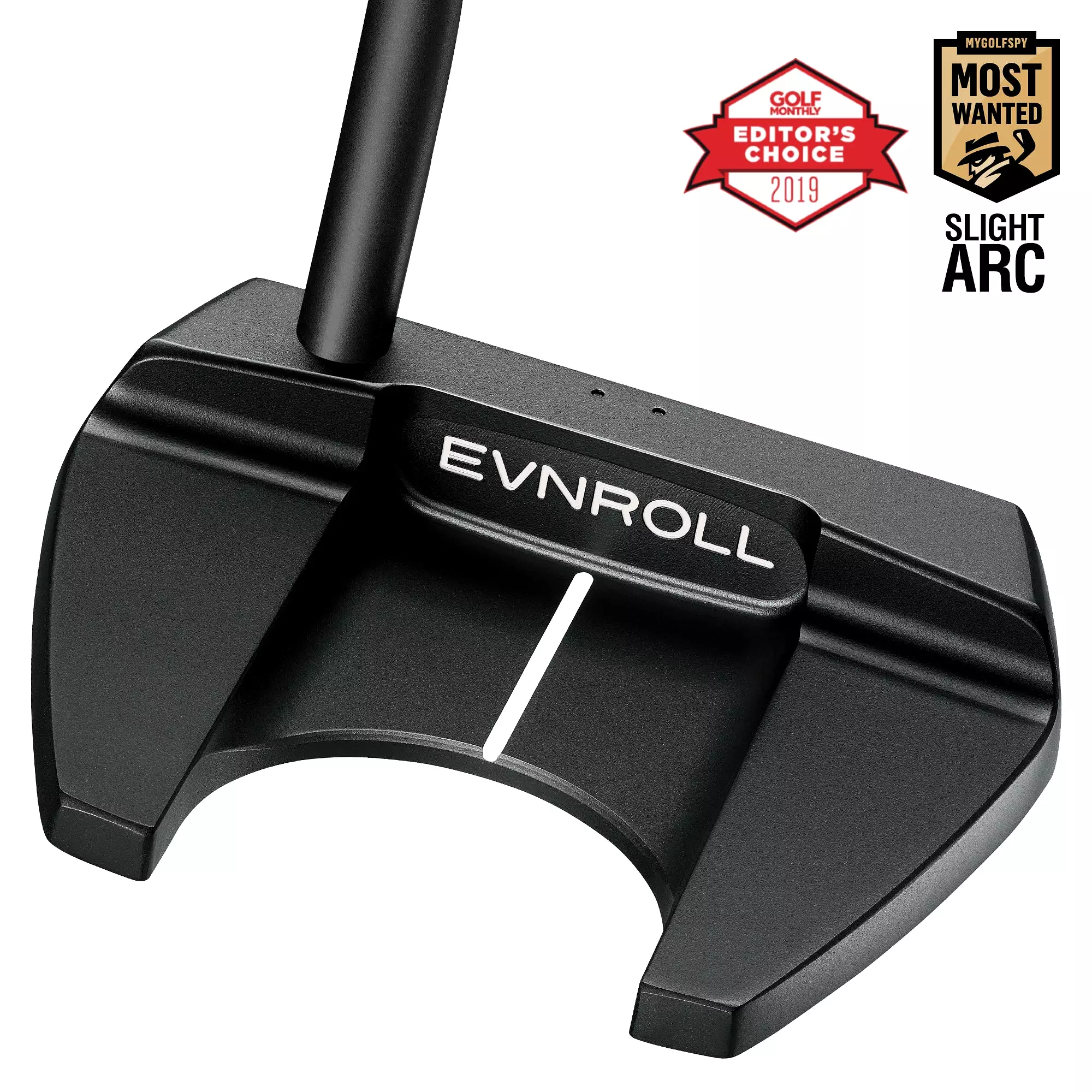 EVNRoll Golf ER5B Black Winged Mallet Putter