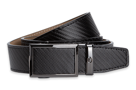 Fast Eddie Carbon Black, 1 3/8 Strap, Golf Belt