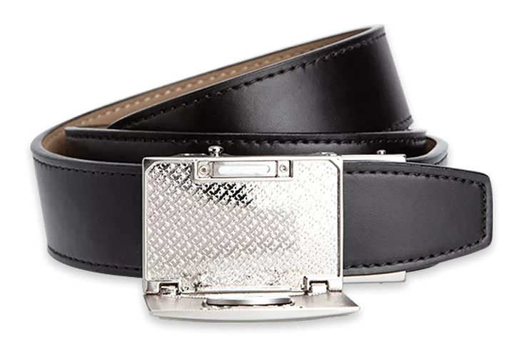 Go-In Shield Black, 1 3/8 Strap, Golf Belt