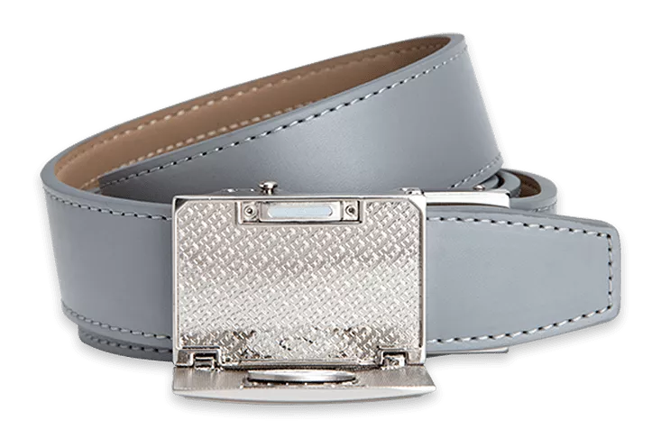 Go-In Shield Grey, 1 3/8 Strap, Golf Belt