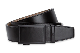 Go-In Traditions Smooth Black, 1 3/8 Strap, Golf Belt