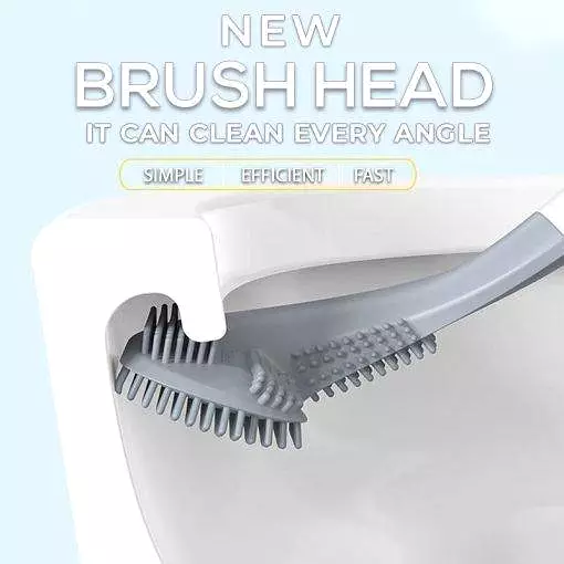 Golf brush head toilet brush