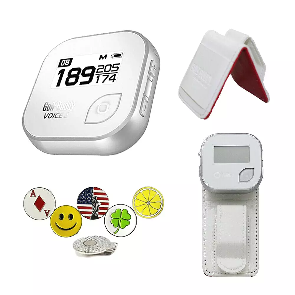 Golf Buddy Voice 2 GPS/Rangefinder Bundle